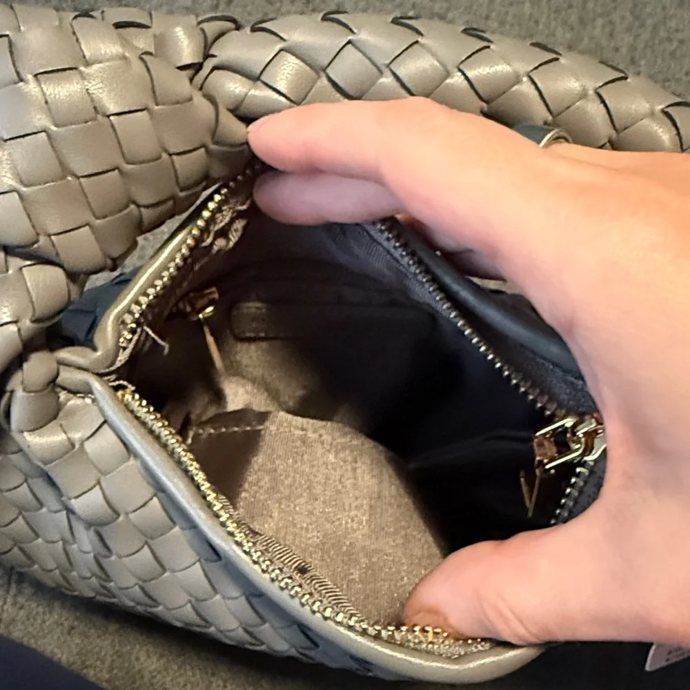 Brigitte woven small bag